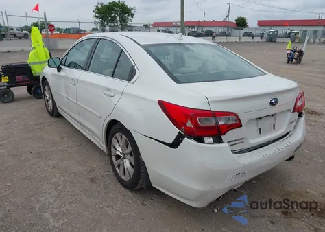 2016 Subaru Legacy 2.5I Premium из США, поврежденный, VIN 4S3BNBC6XG3040049